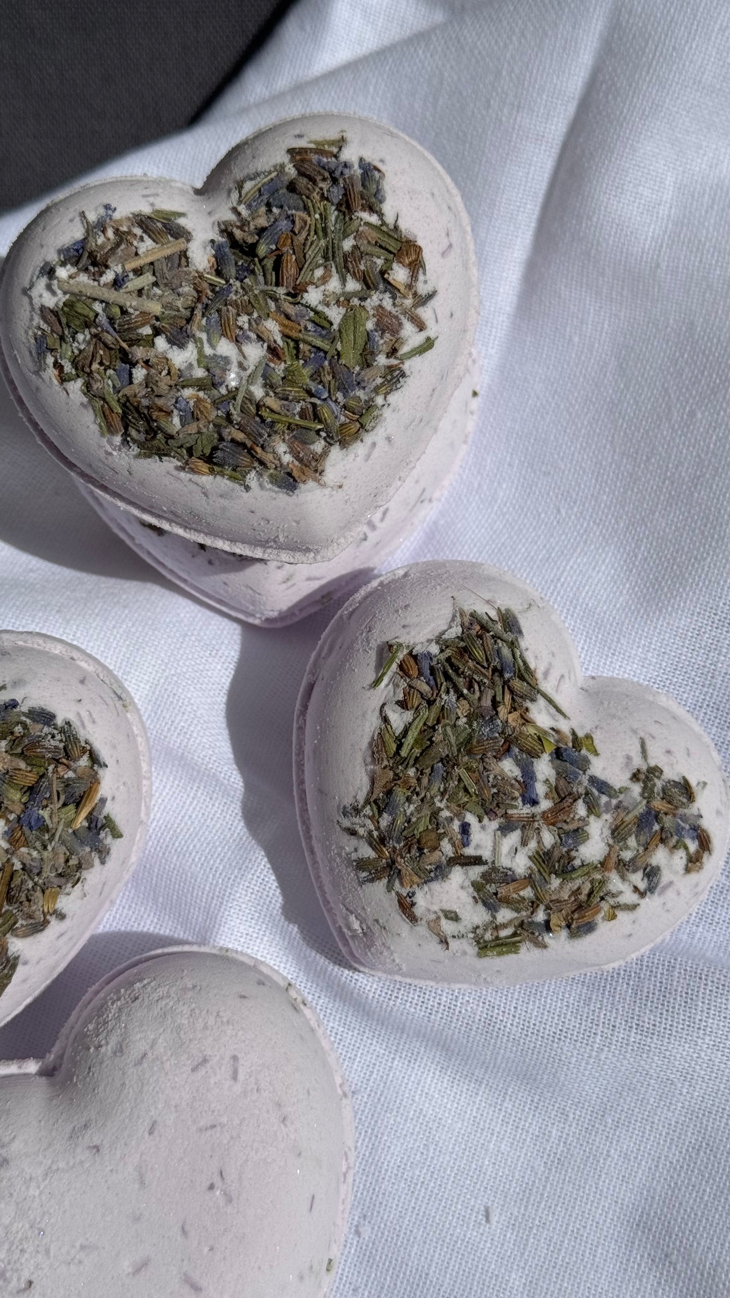 Bath bomb “Lavender heart”