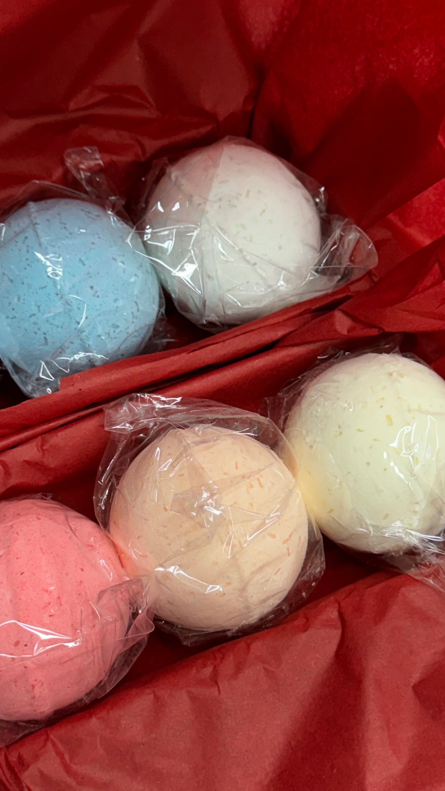 Set of Bath Bombs "Chakra Collection"