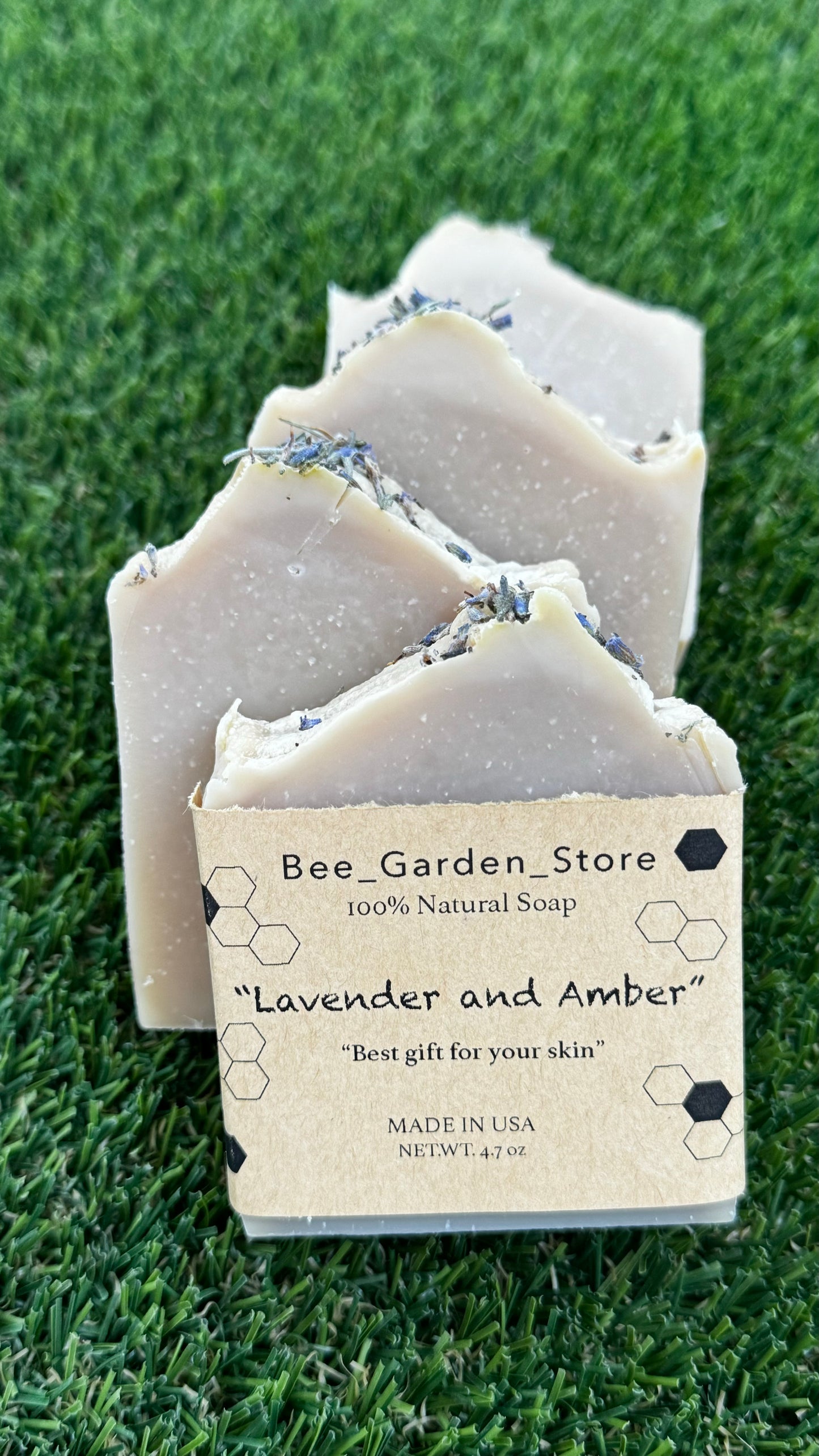 Soap "Lavender and Amber"