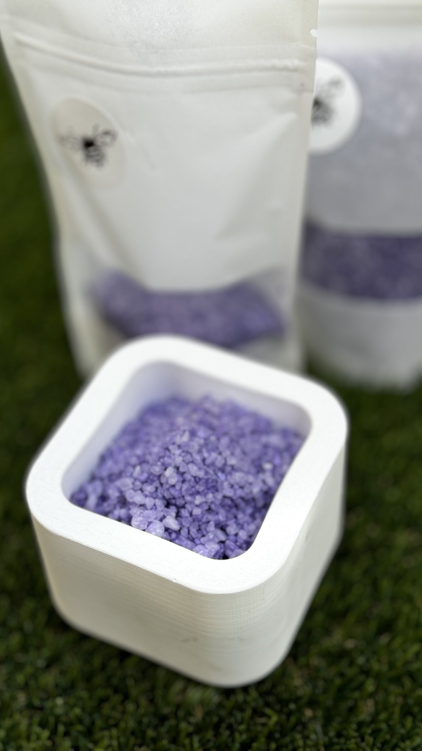 Bath soak "Crown" Chakra's Collection